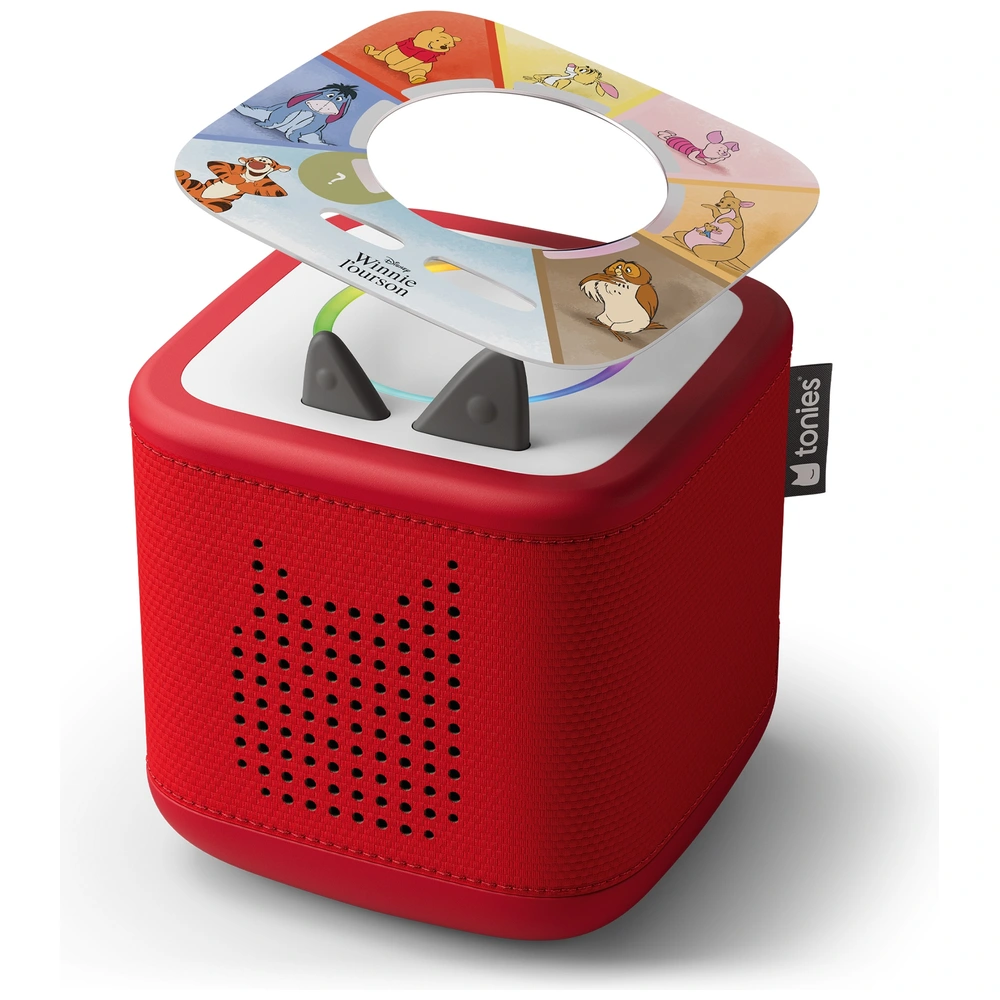 Toniebox 2 Pack Tonieplay Avec Winnie L'ourson - Boîte à Histoires Pour Enfant 1-9 Ans - Bleu Ciel - Sans écran, Robuste Et Facile à Utiliser