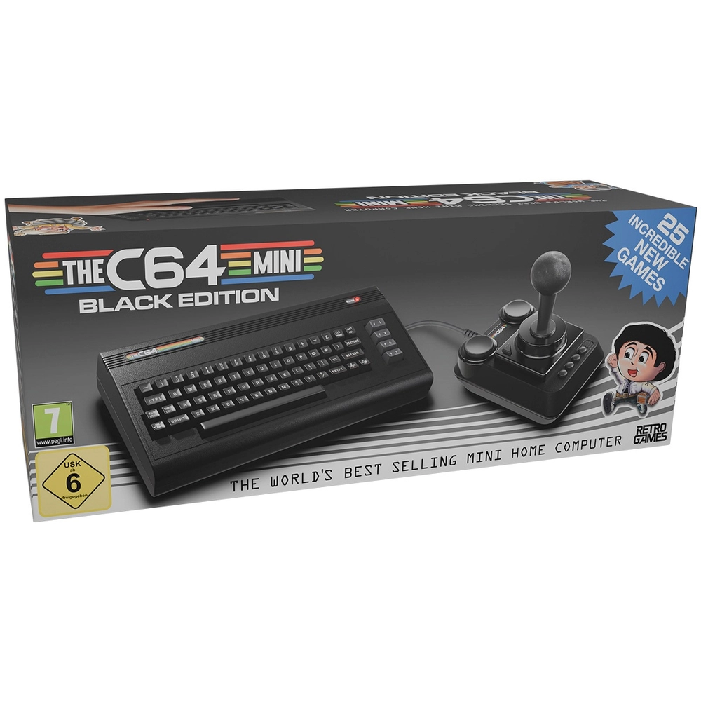 The C64 Mini – Black Edition Smyths Toys UK