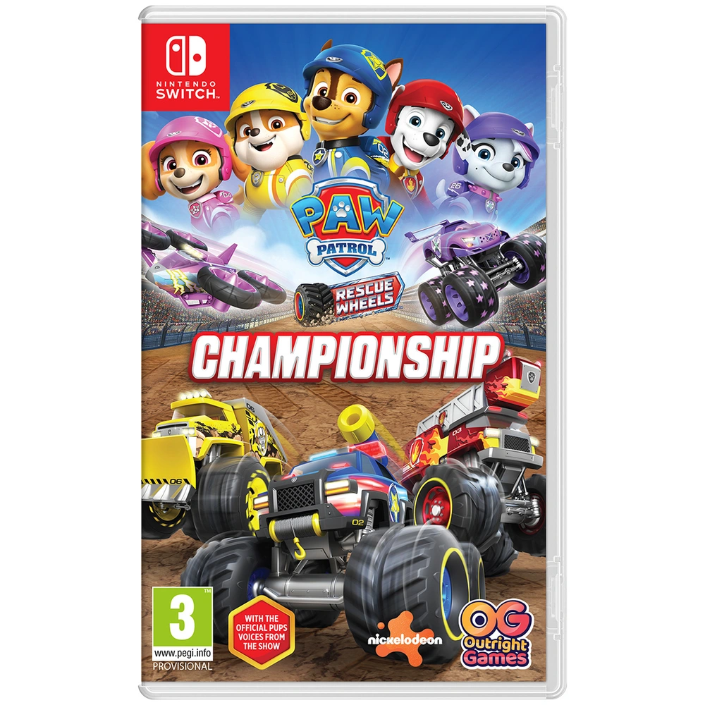 PAW Patrol Rescue Wheels: Championship Nintendo Switch Smyths