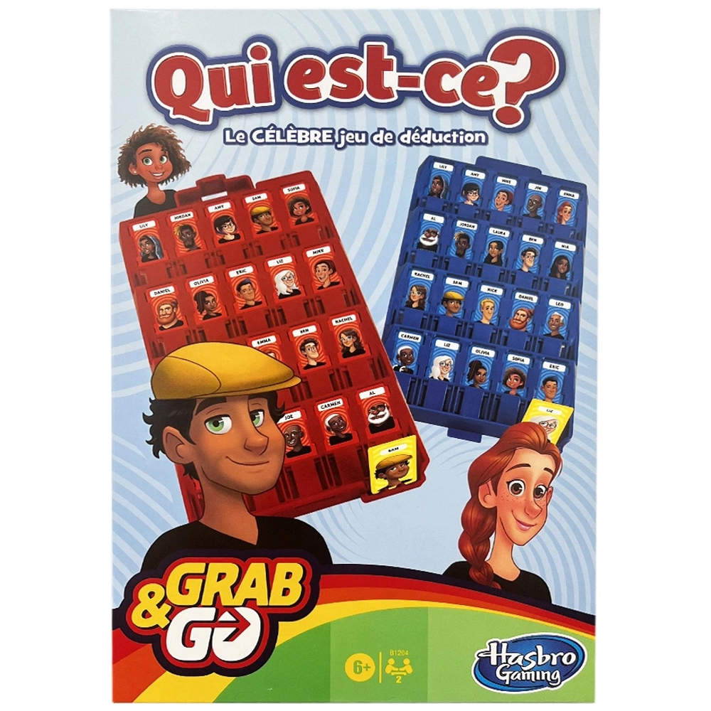 Jeu De Société 'Qui Est-ce ?' Hasbro - Version Multicolore Pour 2 Joueurs, âge 8-11 Ans