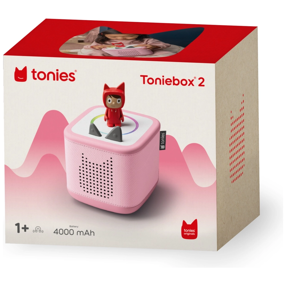 Toniebox 2 Starter Set Wolkenrosa mit Kreativ-Tonie | Smyths Toys Toniebox 2 Starter Set Wolkenrosa mit Kreativ-Tonie | Smyths Toys