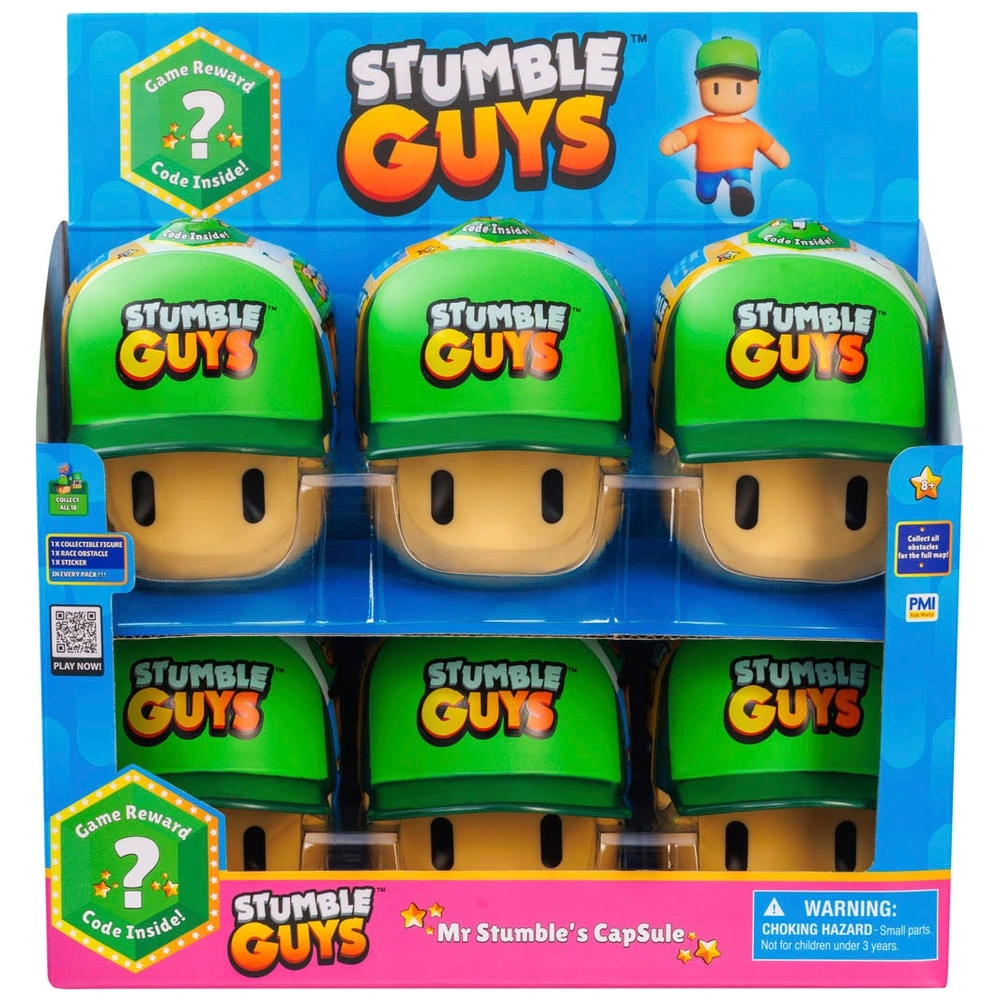 1950’s Tuff Guy タフガイ ビンテージ スタチュー TOY 陶器製 Stumble Guys Mr. Stumble's CapSule Figuren sortiert | Smyths Toys