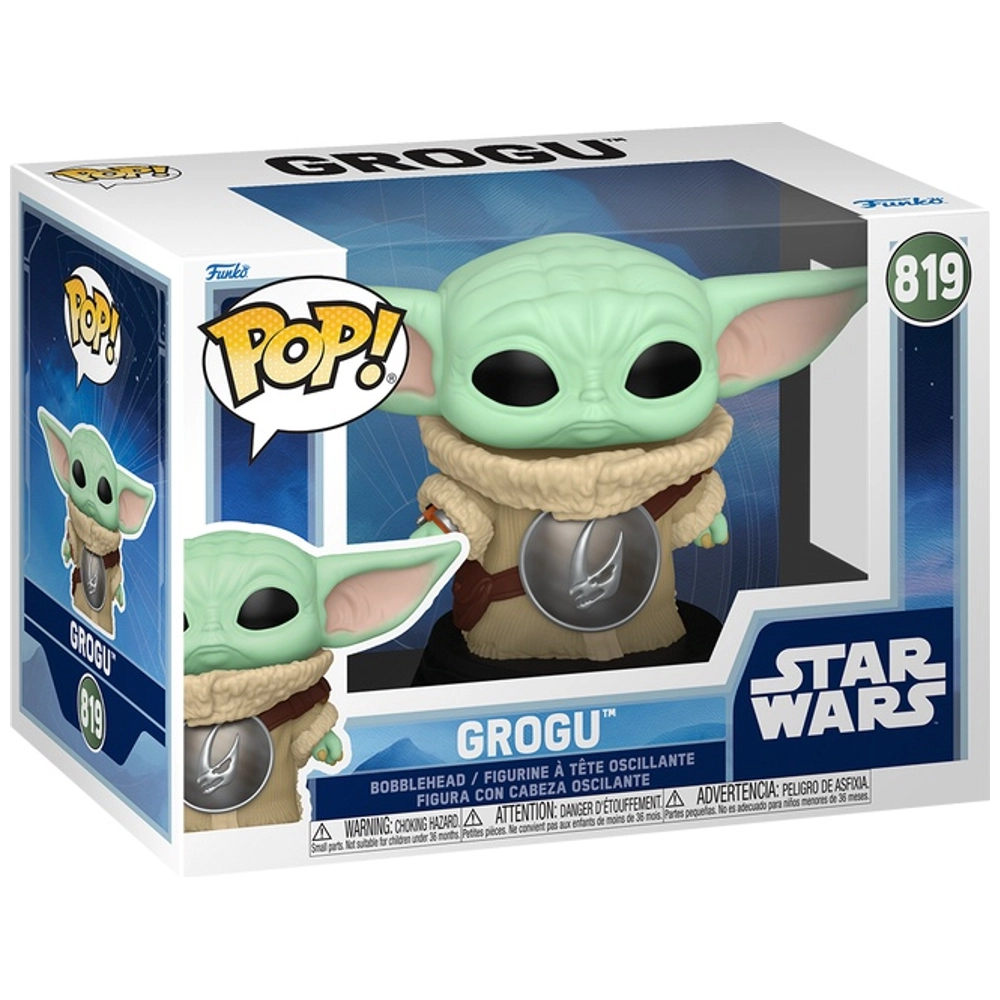 Funko POP! 819: Star Wars Grogu | Smyths Toys UK