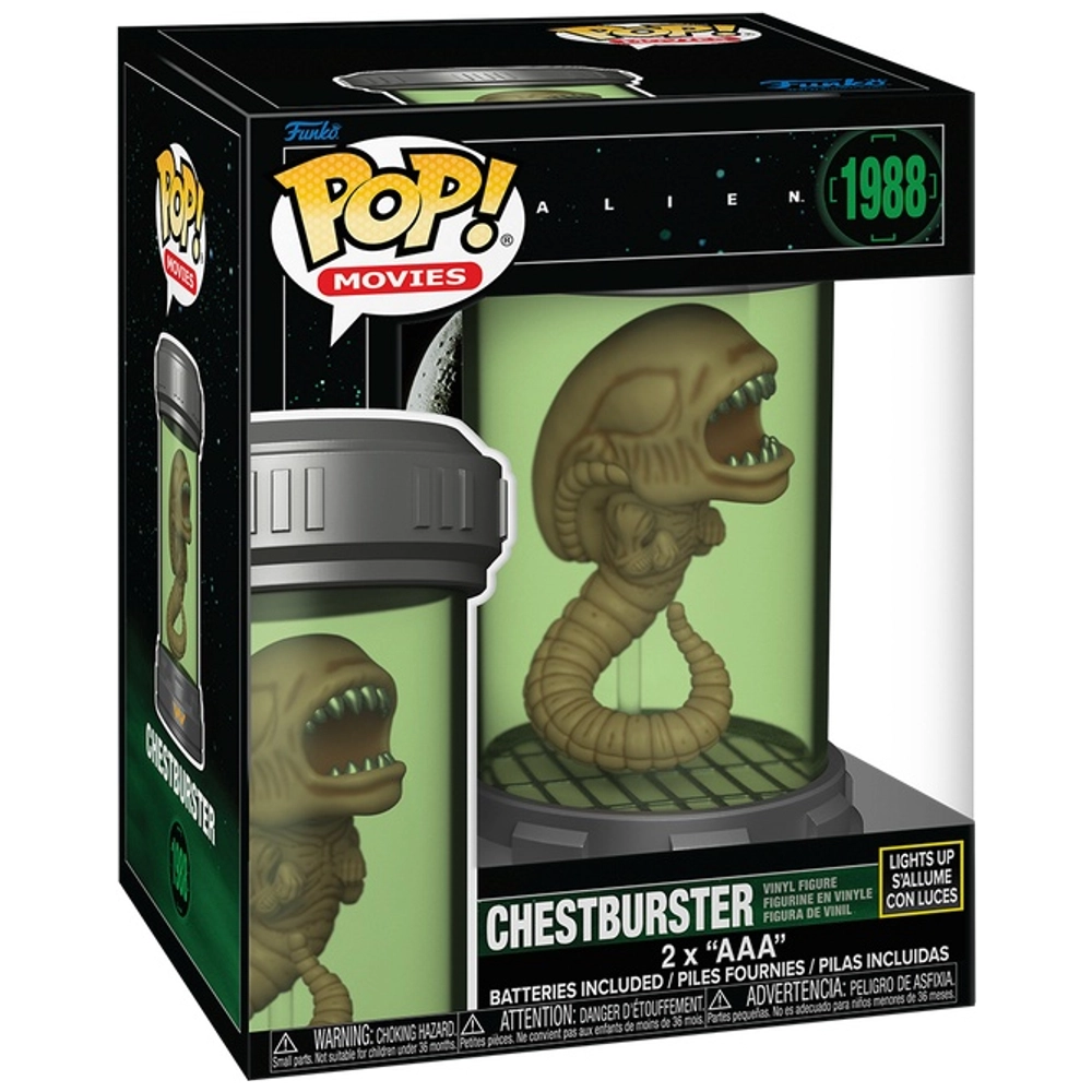 Funko POP! Movies 1988: Alien Chestburster (Light Up) | Smyths Toys UK