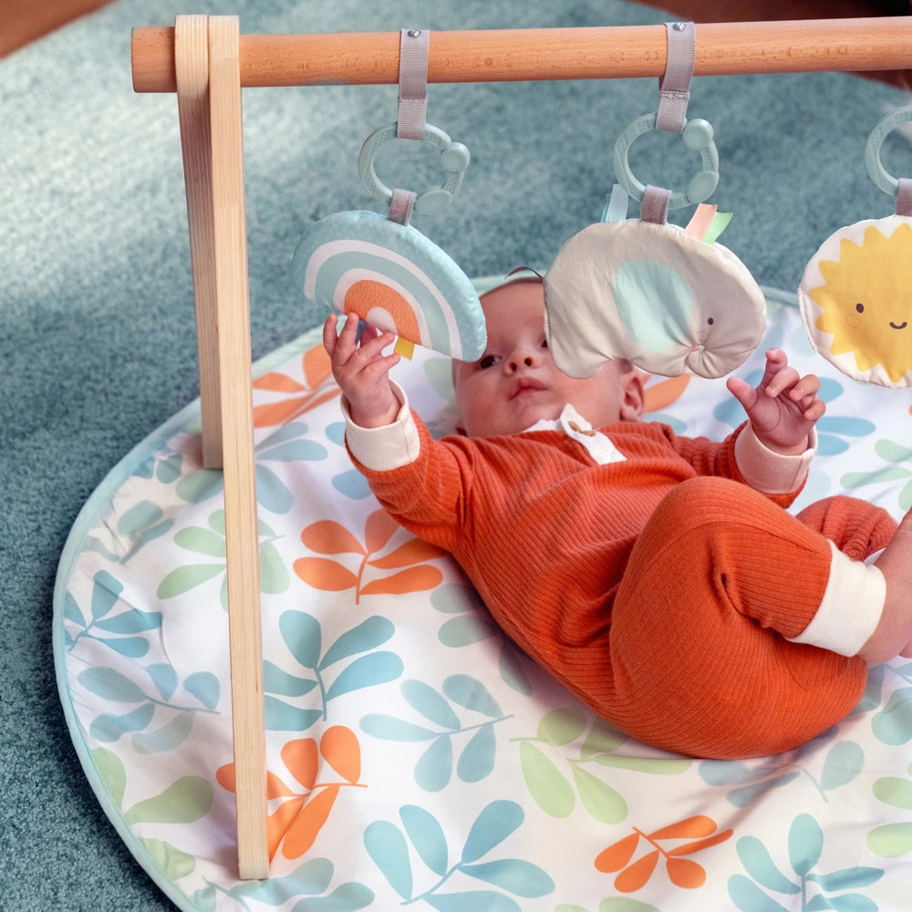 HH- Opvouwbare Playpen Houten Frame met Deur, Veiligheid Speelhek voor Kinderen & Huisdier, Veiligheid Activiteitscentrum voor Baby Peuter