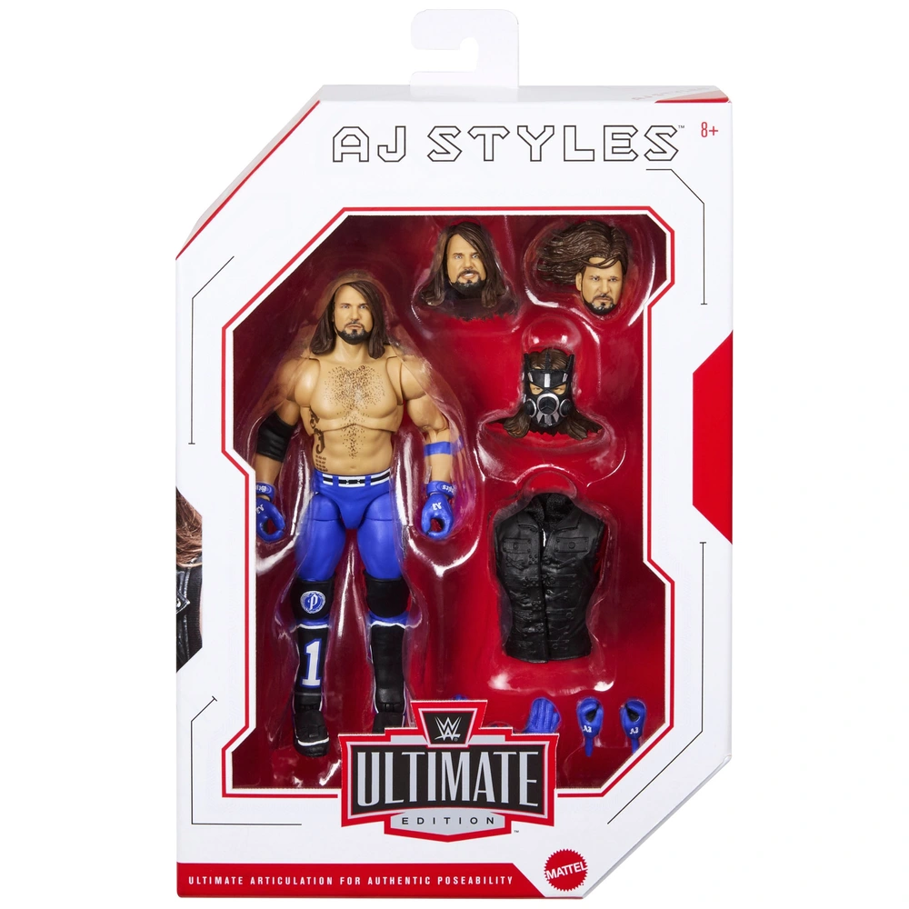 WWE Ultimate Edition Action Figure AJ Styles | Smyths Toys UK