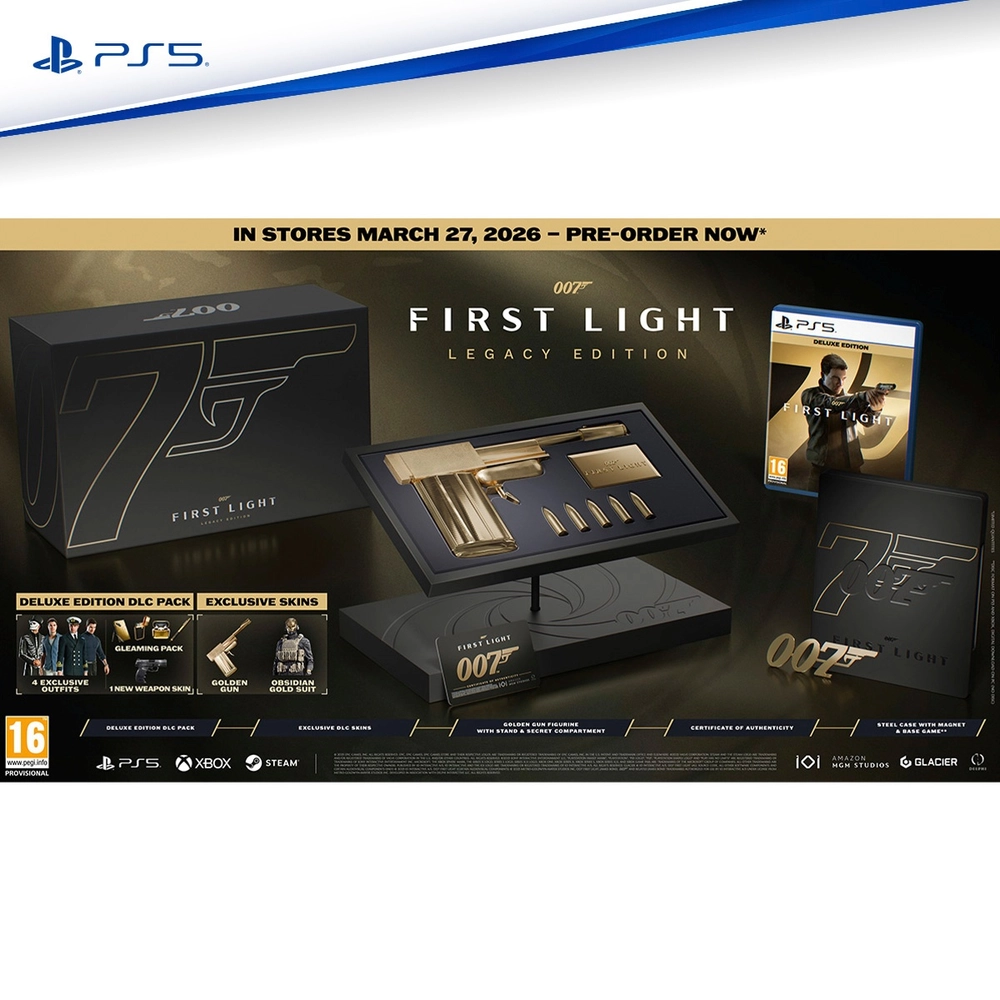 007 First Light Legacy Edition PS5 Smyths Toys UK