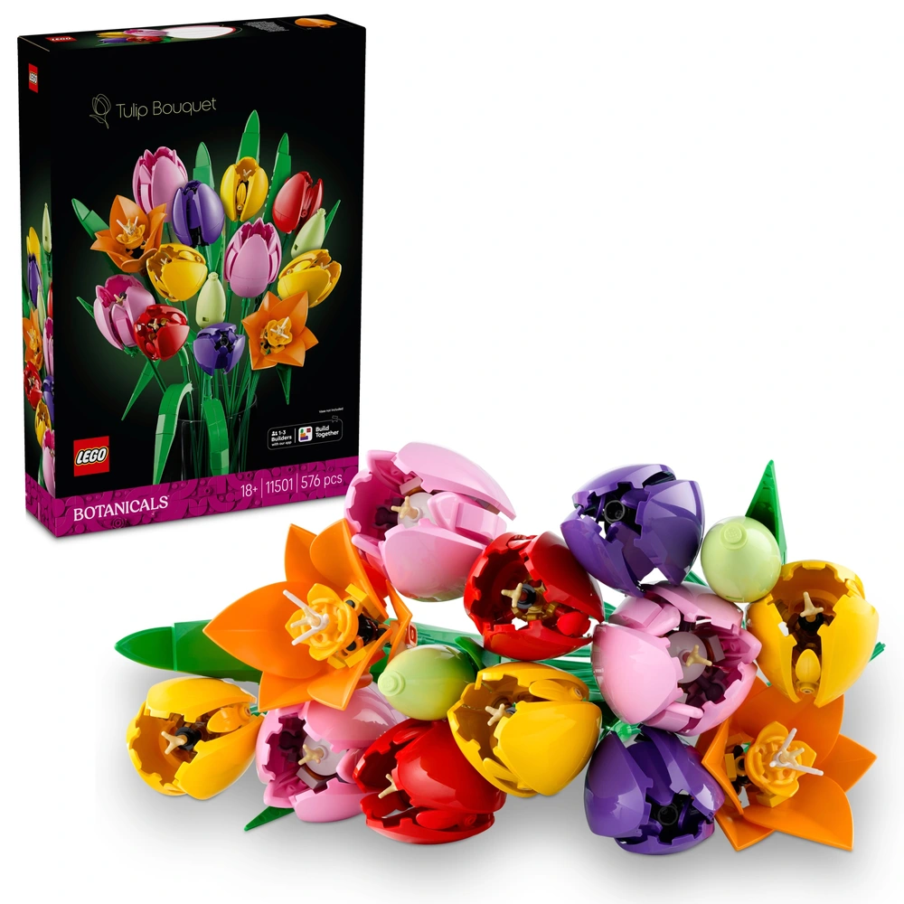 LEGO Botanicals 11501 Tulpenboeket Set | Smyths Toys Nederland