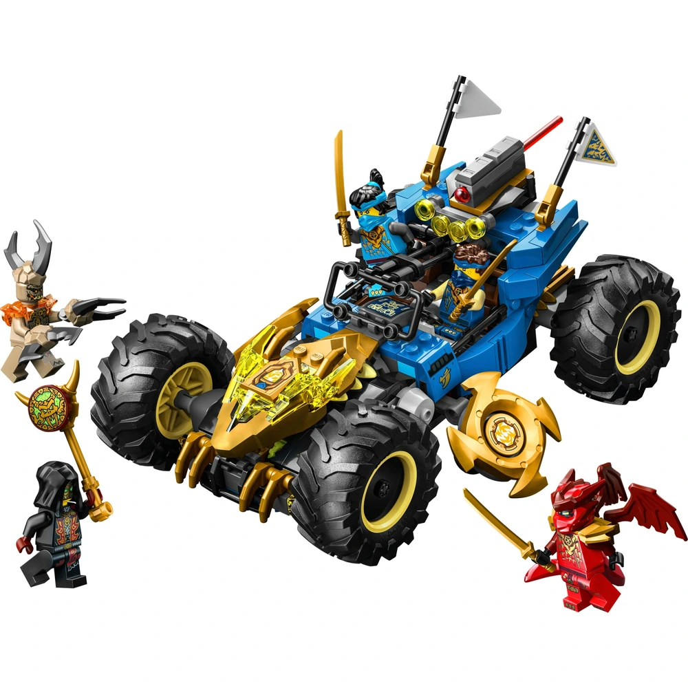 LEGO NINJAGO 71856 Jays Transformationsflitzer Set | Smyths Toys