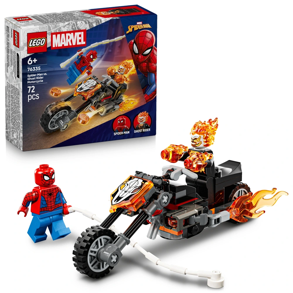 LEGO Marvel 76335 Spider-Man Ghost Rider Motorcycle Set