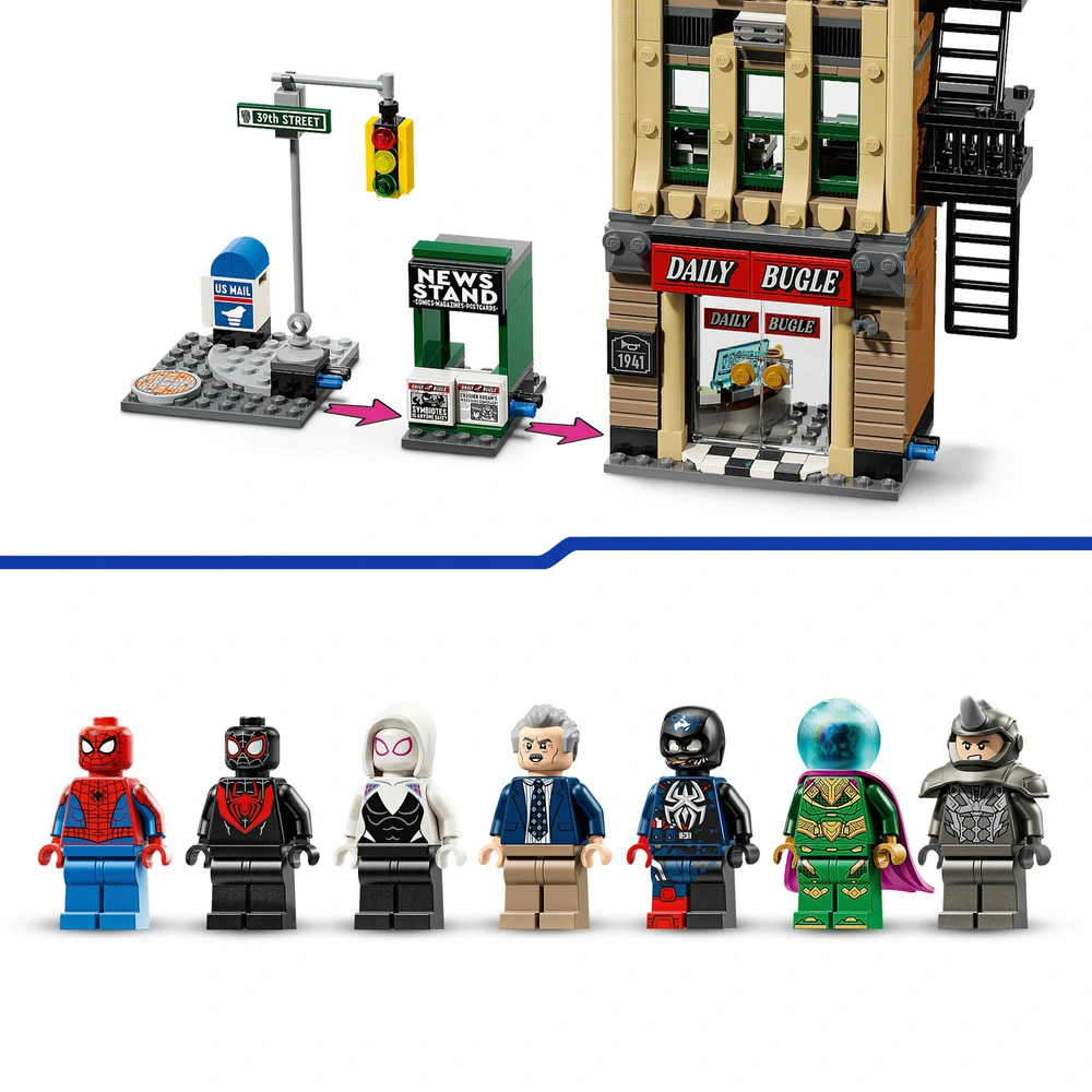 Daily bugle ミステリオレゴ Daily bugle ミステリオレゴ Building the new LEGO 76342 Spider-Man vs