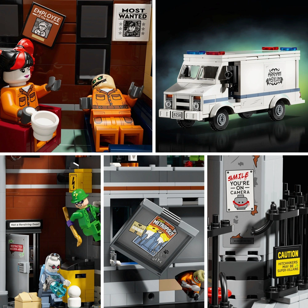 LEGO DC Super Heroes 76300 Arkham Asylum Smyths Toys Österreich