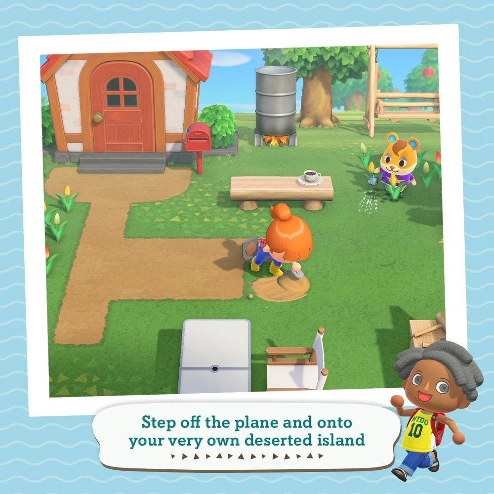 Nintendo Switch Lite Coral Animal Crossing New Horizons Bundle