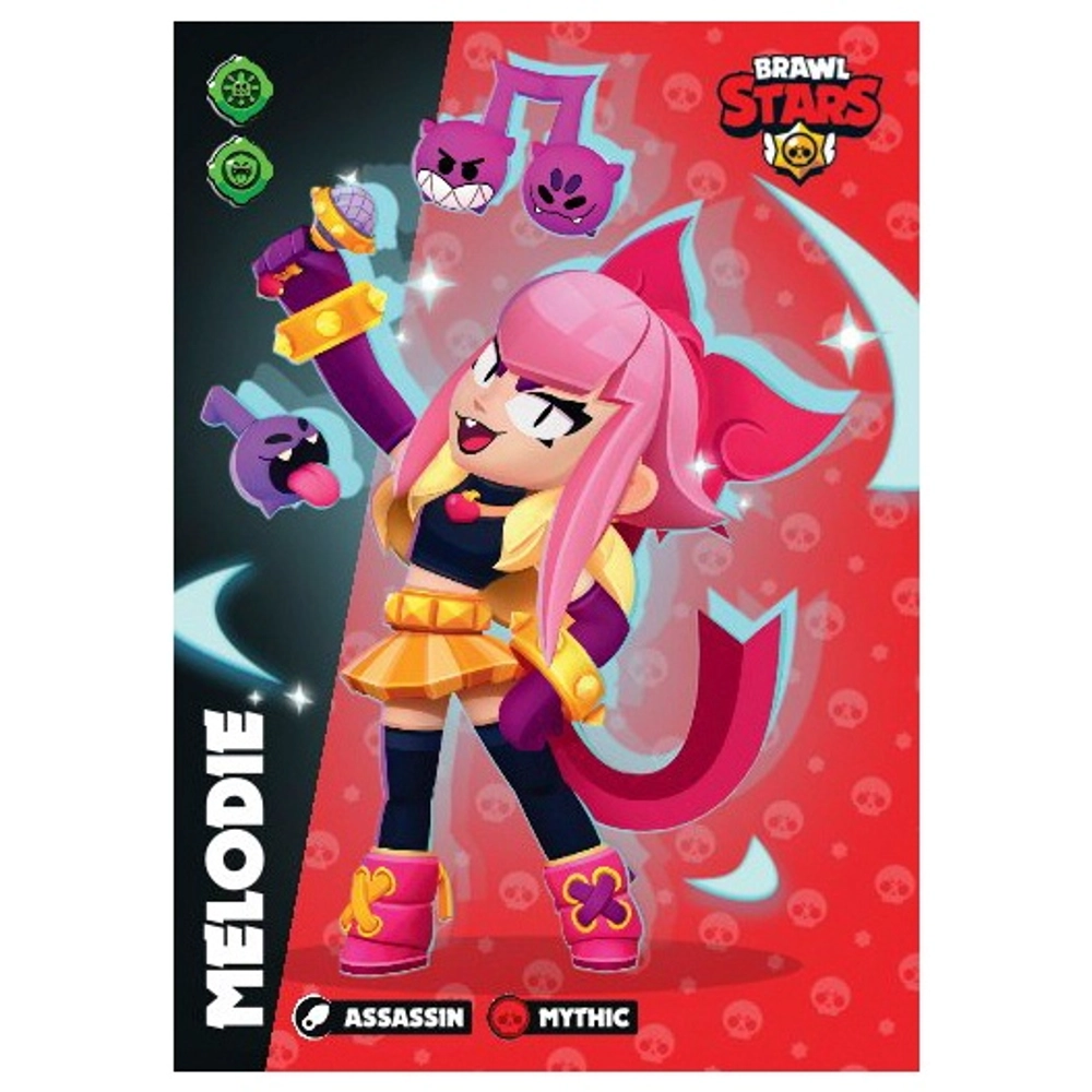 Brawl Stars Sammelkarten Bundle - Panini Serie 1 Mit Sammelmappe & Geburtstagskarte