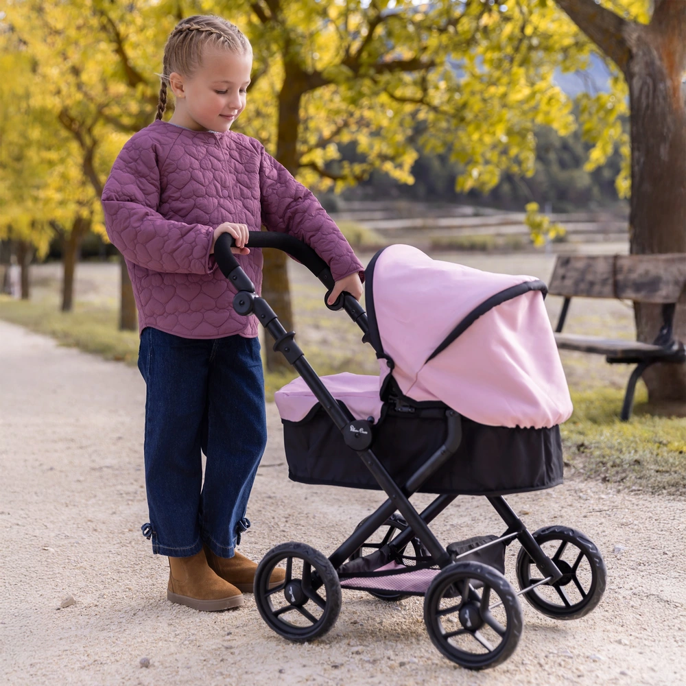 Silver Cross Puppenwagen Ranger rosa/schwarz | Smyths Toys Deutschland