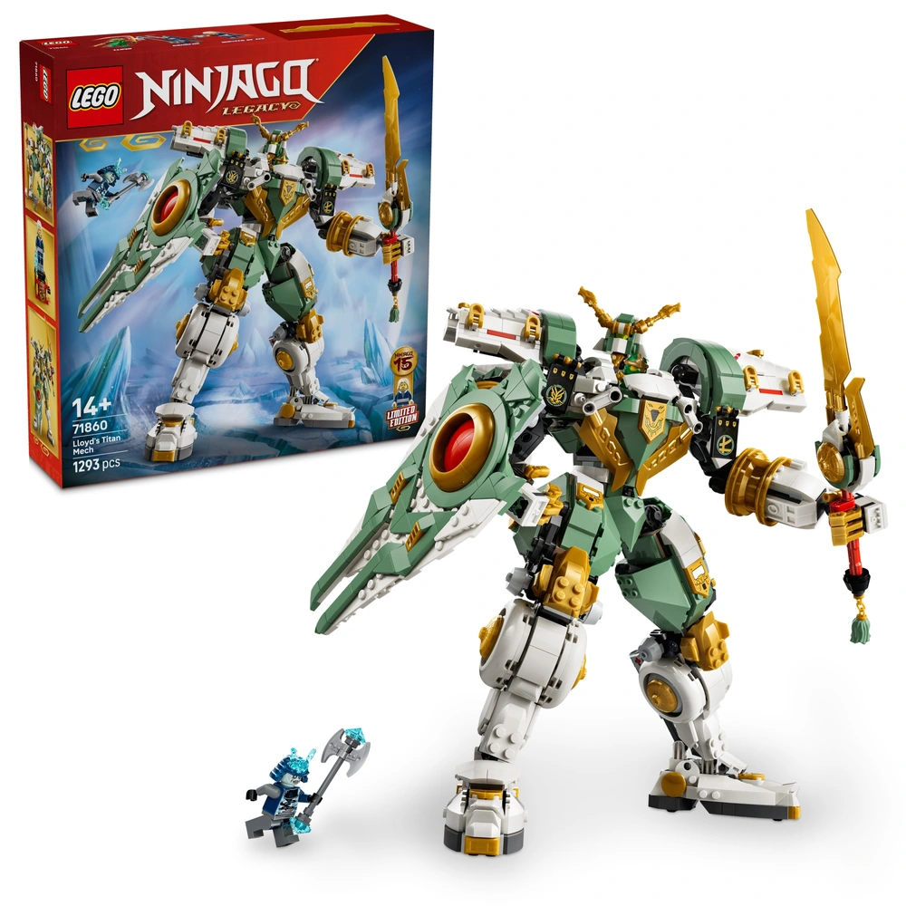 LEGO Ninjago 71860 15-jarig jubileum: Lloyds reusachtige mecha Set