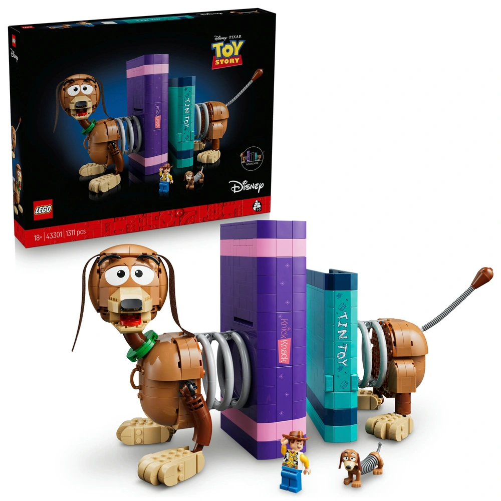 LEGO Disney Pixar 43301 Toy Story: Slinky-Buchstützen