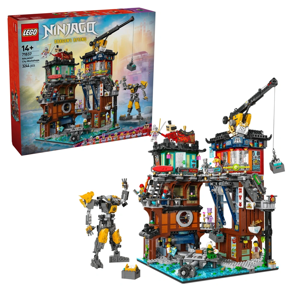 LEGO Ninjago 71837 Ateliers NINJAGO City à 199,99€ chez Smyths