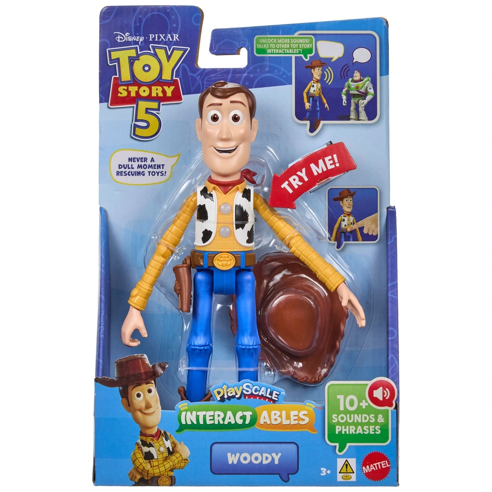 Disney Pixar Toy Story 5 Interactables Figure Woody | Smyths Toys UK