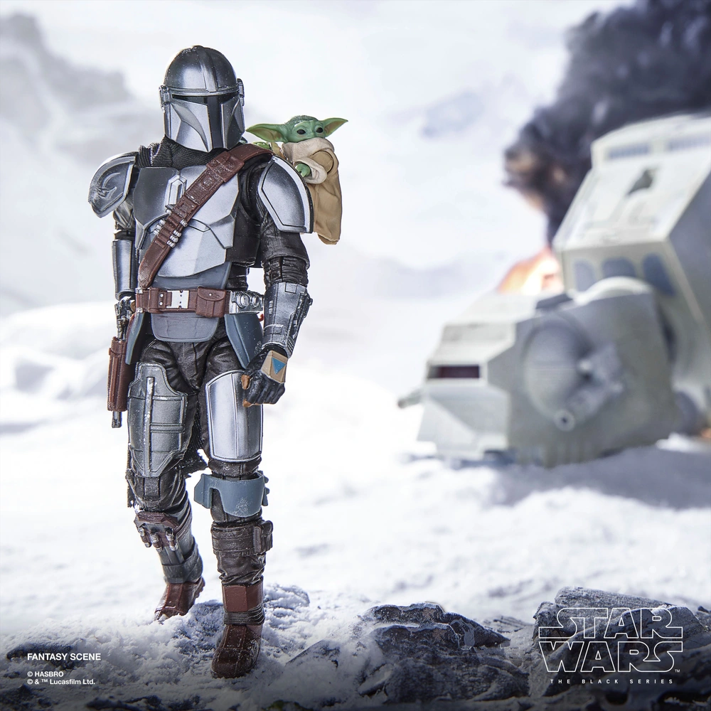 Star Wars The Black Series Actiefiguur The Mandalorian & Grogu Set