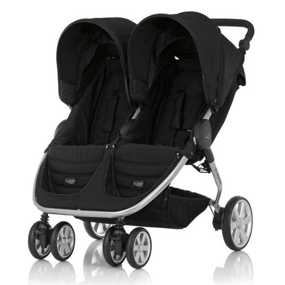 Britax Rmer B-Agile Double Geschwisterwagen Cosmos schwarz | Smyths Toys  Deutschland