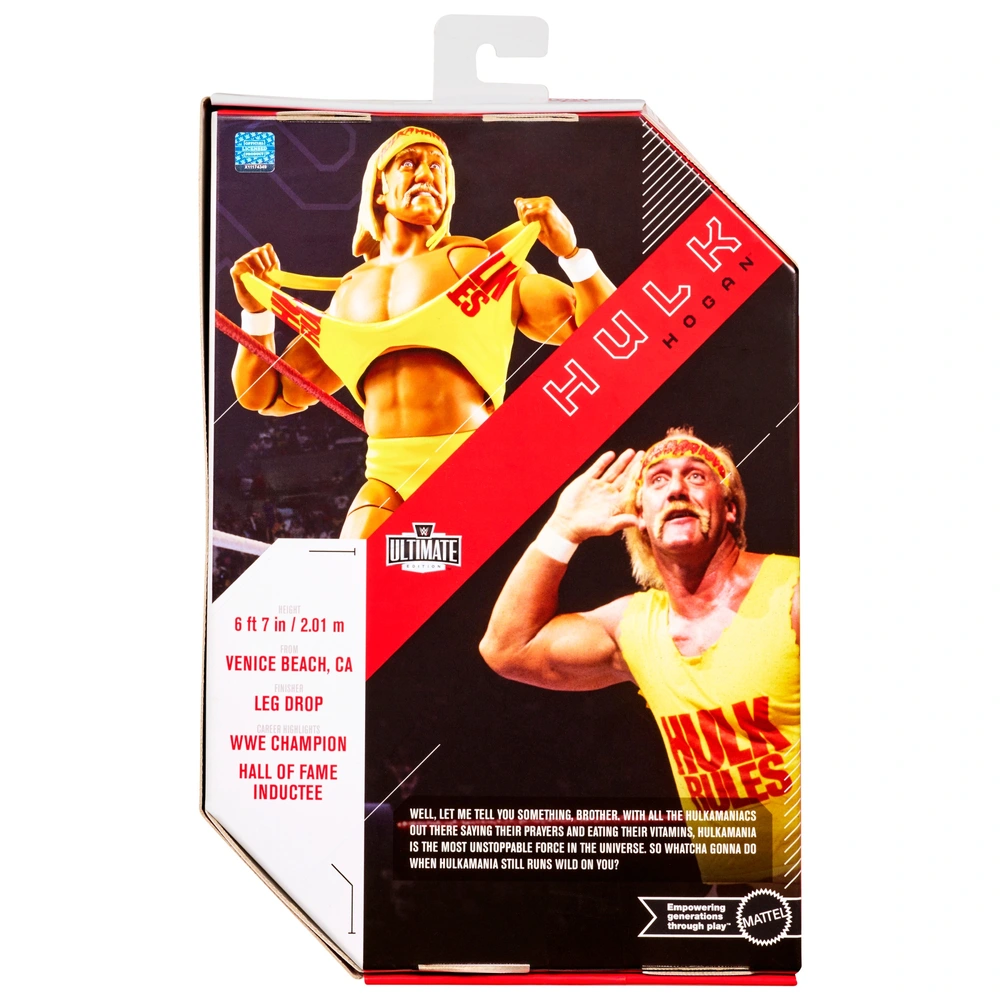 WWE Hulk Hogan Ultimate Edition 8インチ Amazon.com: Mattel WWE Ultimate Edition Action Figure