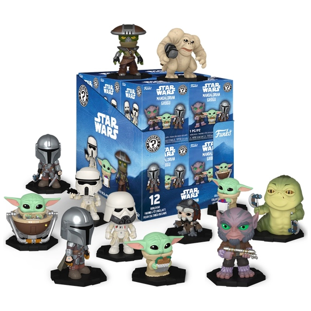 Funko POP! Mystery Mini Figuren Star Wars The Mandalorian & Grogu