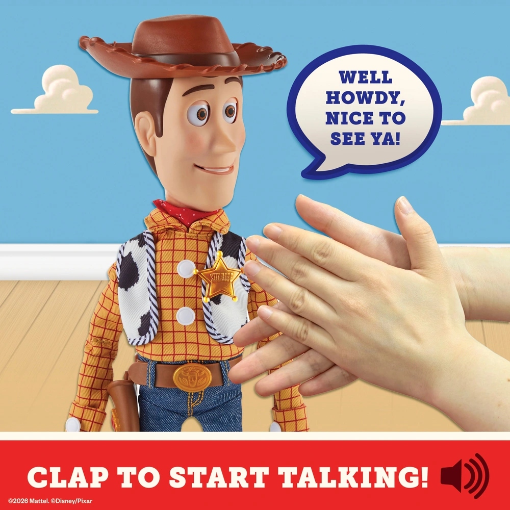 Disney Toy Story Ultimate Action Woody Interactive Toy | Smyths