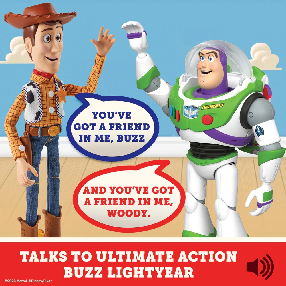Disney Toy Story Ultimate Action Woody Interactive Toy | Smyths
