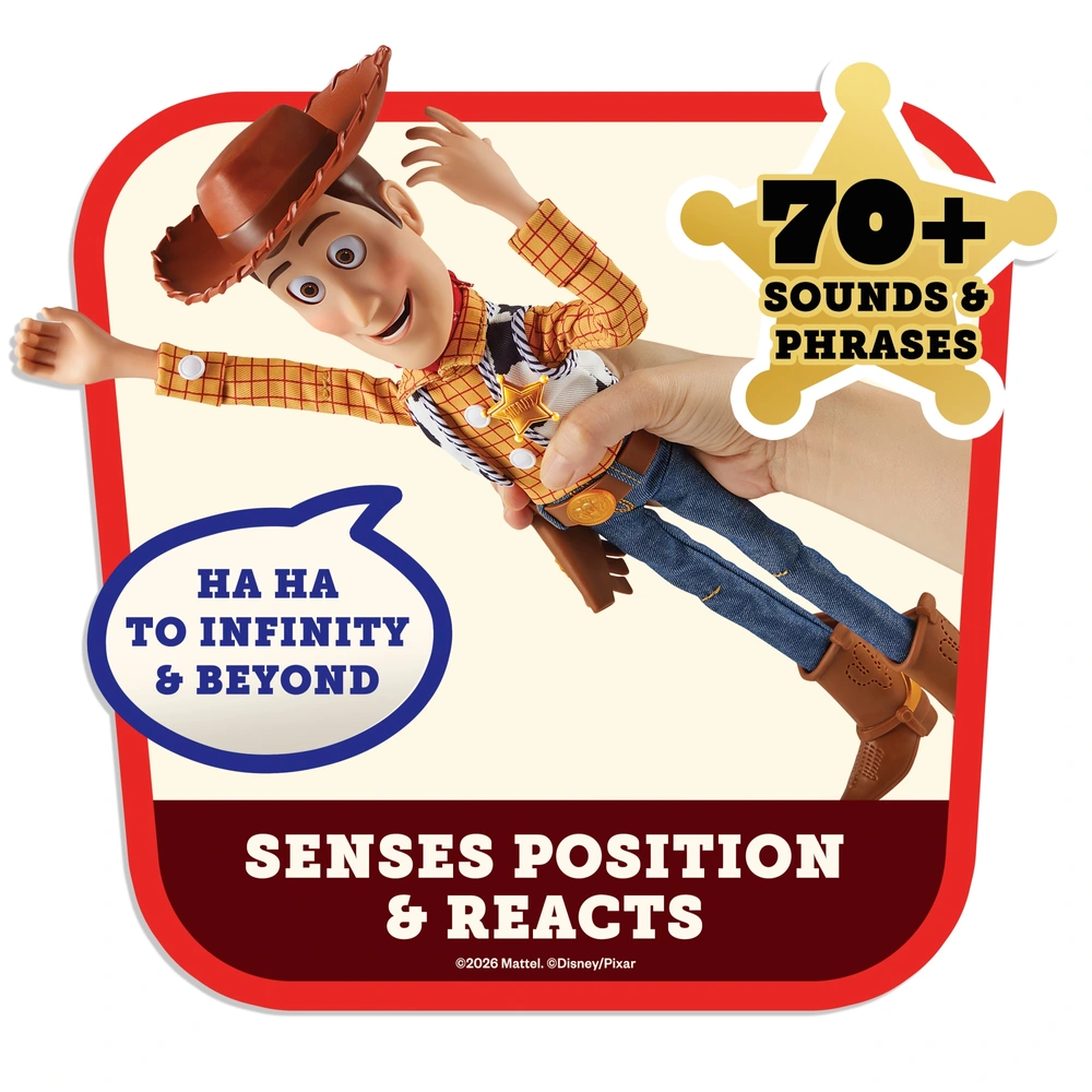 Disney Toy Story Ultimate Action Woody Interactive Toy | Smyths
