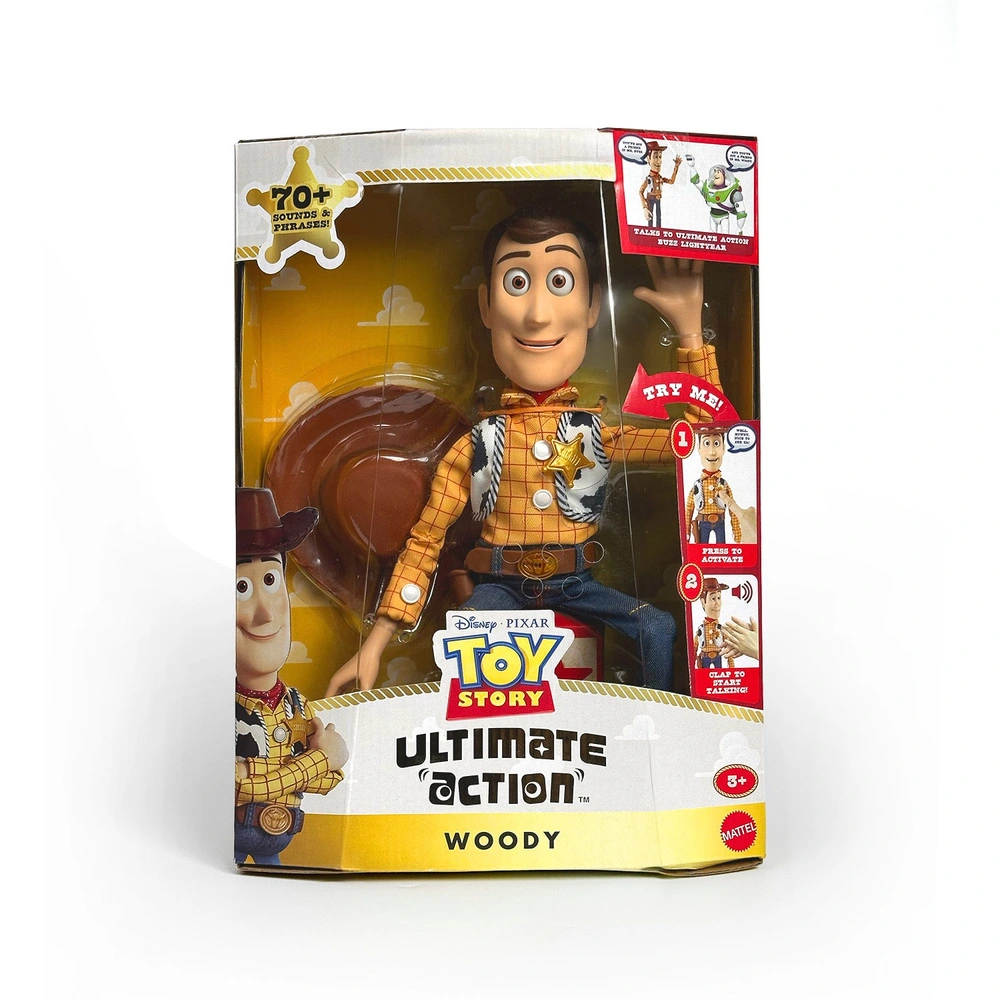 Disney Toy Story Ultimate Action Woody Interactive Toy | Smyths