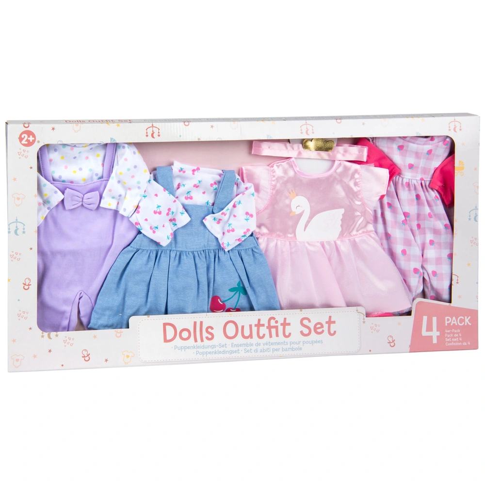 Tenue Anne-Charlotte Collection Les Petits Carreaux pour poupée Fashion