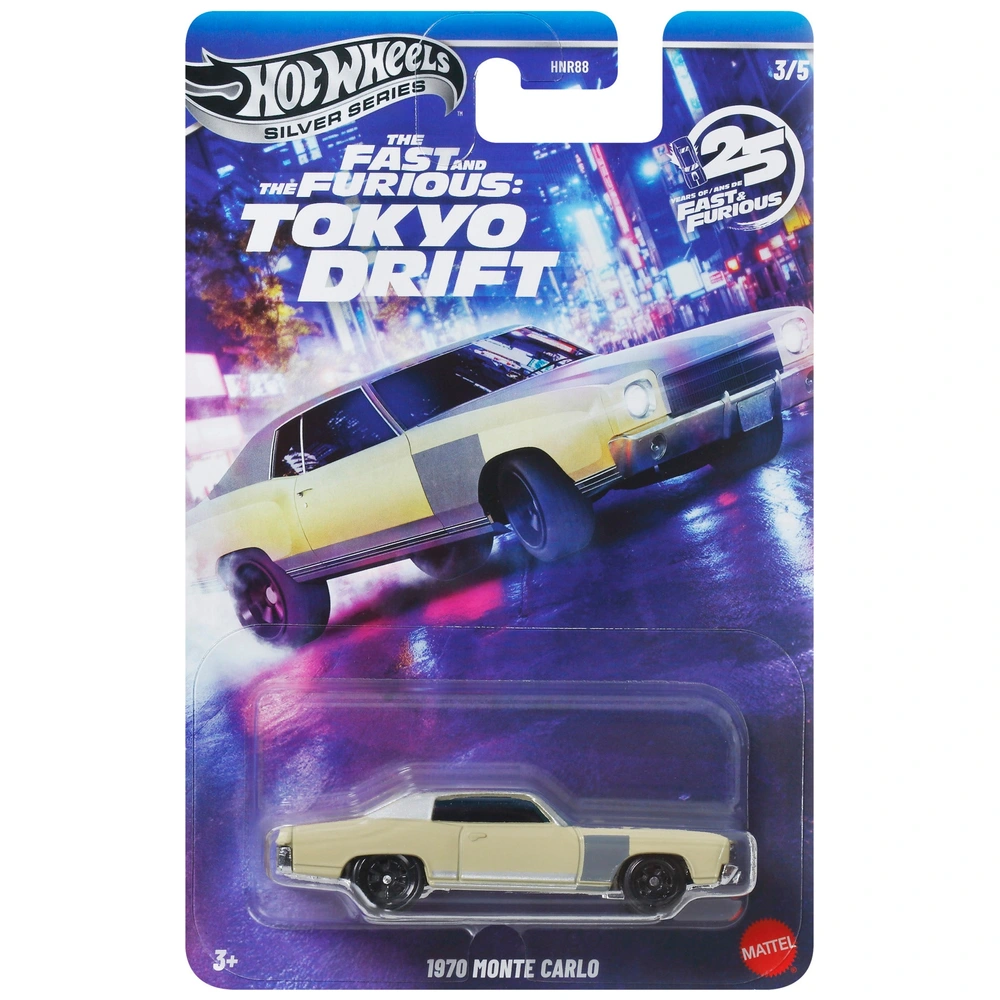 Hot Wheels Silver Series Diecast Cars Fast & Furious: Tokyo Drift