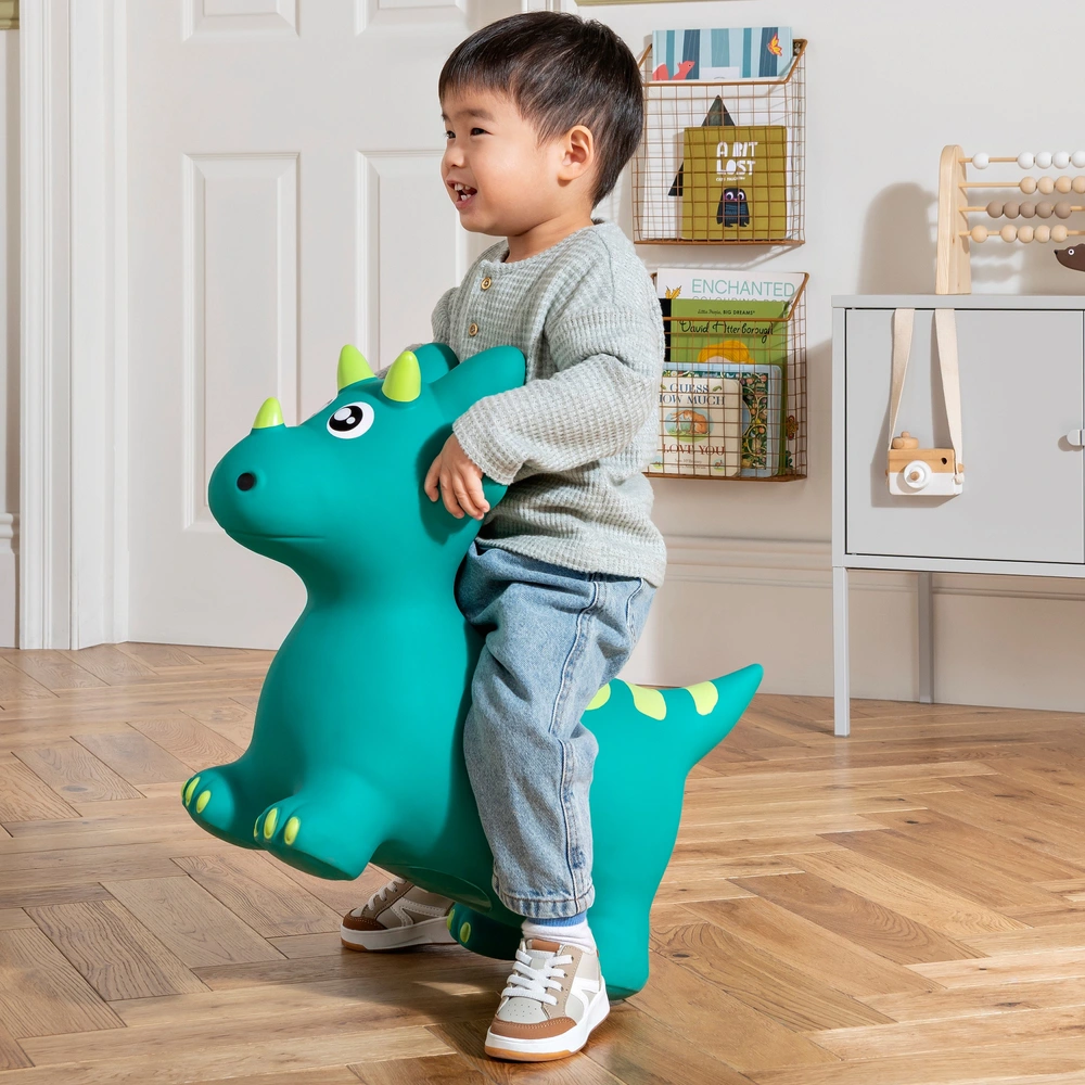 Dinosaure sauteur gonflable | jeux exterieurs et sports | jouéclub
