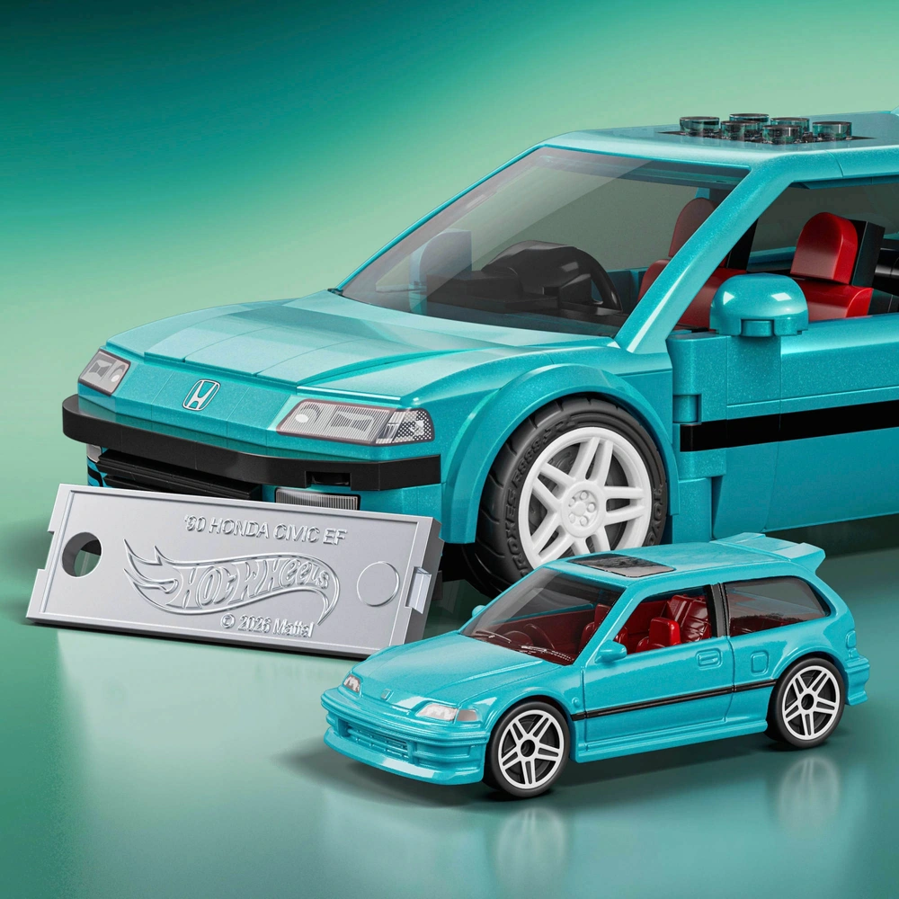 Hot Wheels ホットウィール Honda Civic EF 2個 Mattel Brick Shop Hot Wheels Speed Series Custom '90 Honda Civic