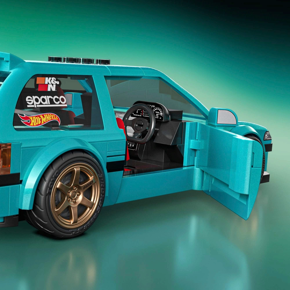 Mattel Brick Shop Hot Wheels Speed Series Custom '90 Honda Civic
