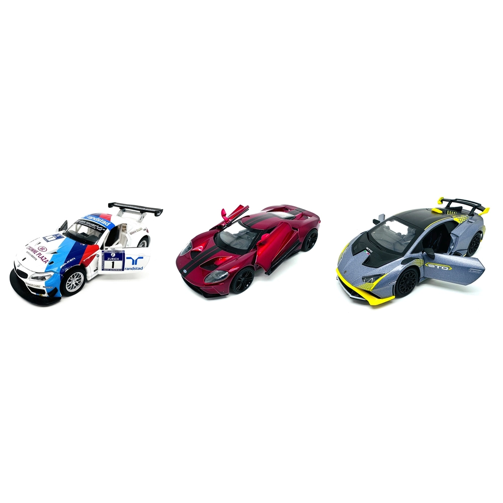 Metal Speed Zone 1:32 Diecast Pull-Back Cars 3 Pack | Smyths Toys UK