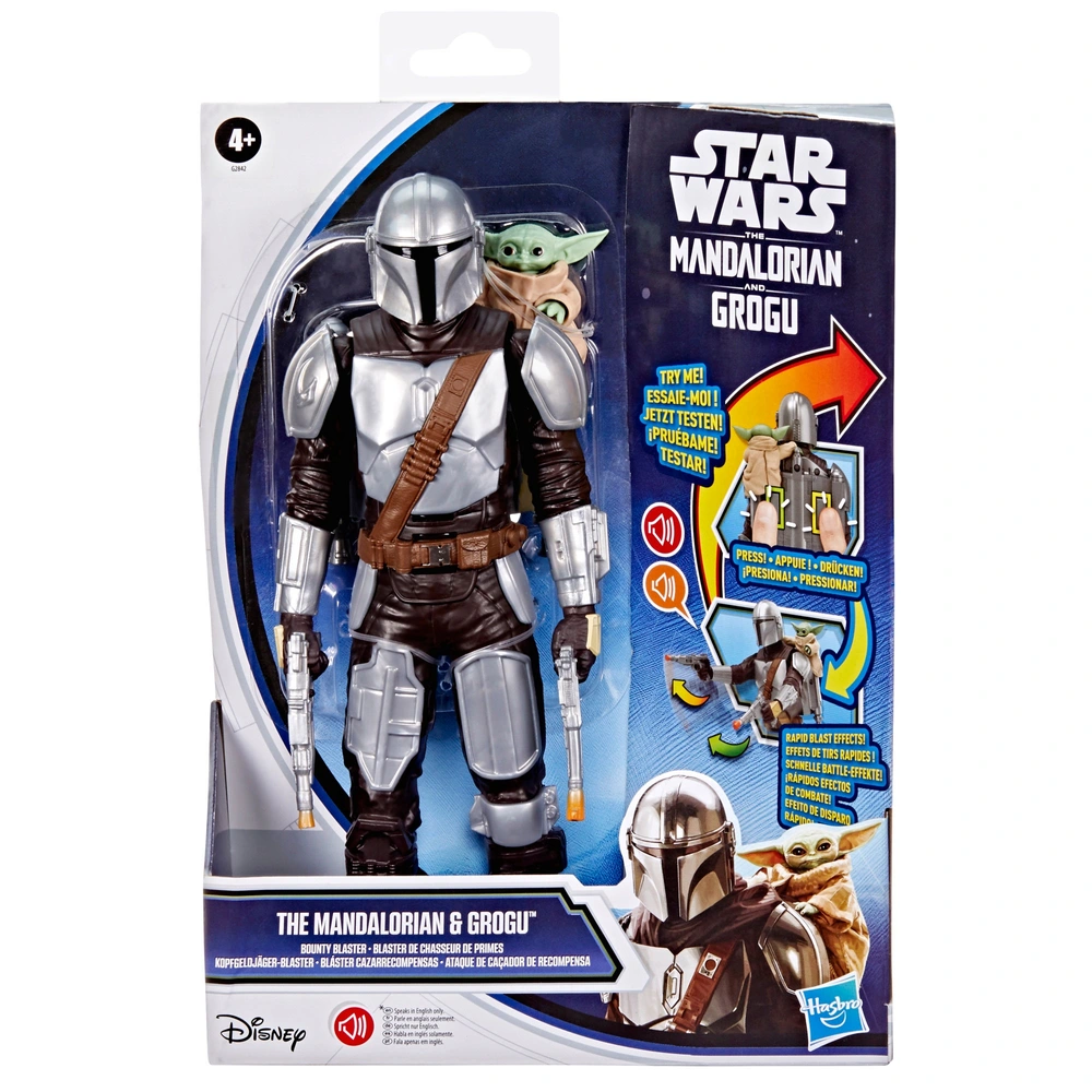 Star Wars The Mandalorian & Grogu Figuur Bounty Hunter Blaster 28