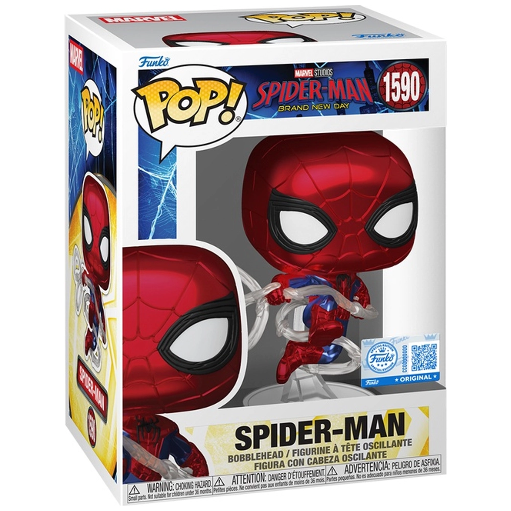 Funko POP! 1590: Marvel Spider-Man Brand New Day Spider-Man