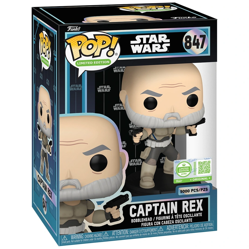 SF・ファンタジー・ホラー Funko POP! Star Wars Captain Rex 847 Funko POP! Limited Edition (Ultra) 847: Star Wars Captain Rex