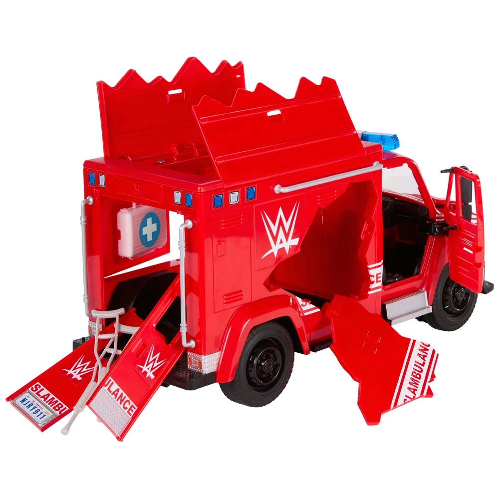 WWE Wrekkin' Slambulance Breakaway Vehicle | Smyths Toys UK