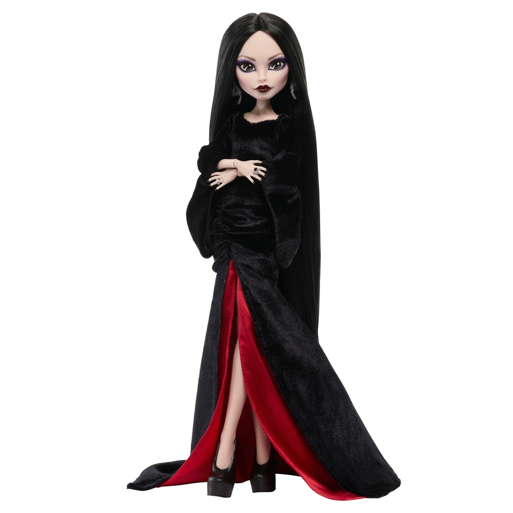 Monster High x Wednesday Doll Morticia Addams | Smyths Toys UK