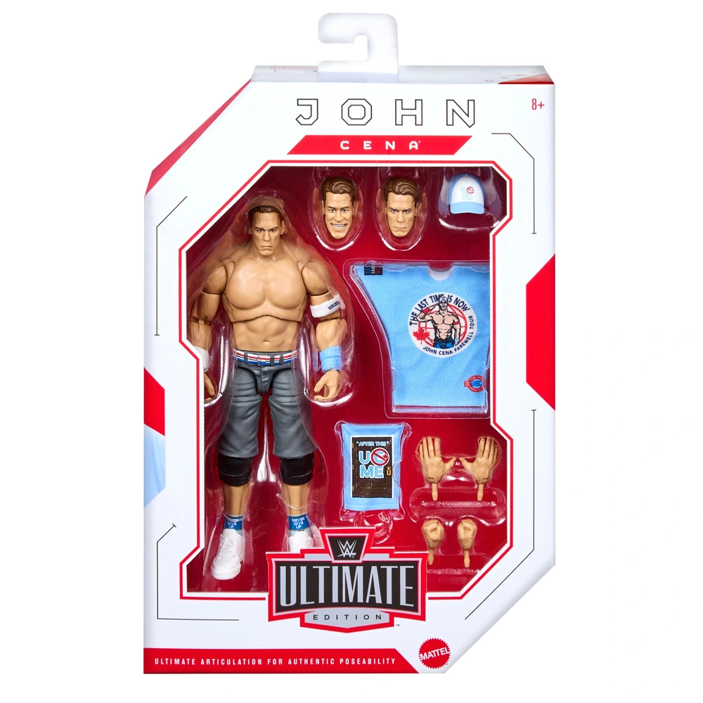 Mattel WWE Ultimate Edition John Cena Figura de acción