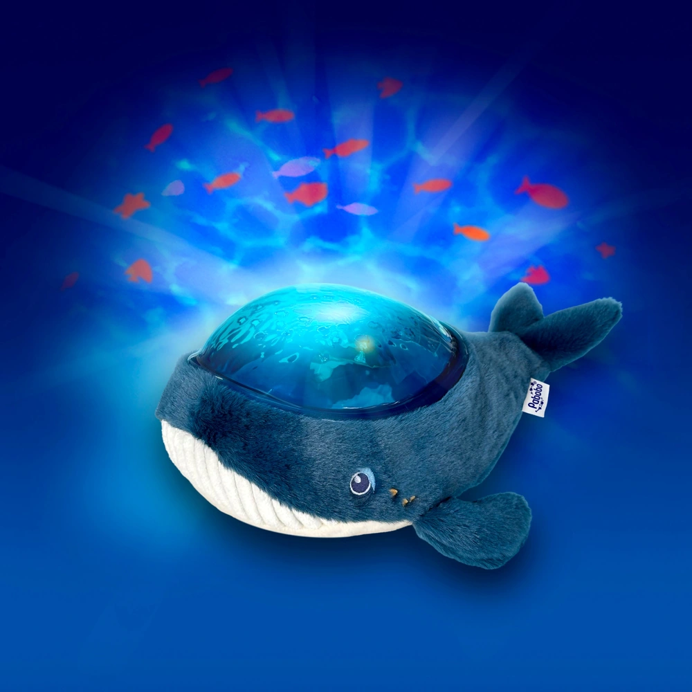 Pabobo Projectie Nachtlampje Aqua Dream Walvis Projectorlamp met