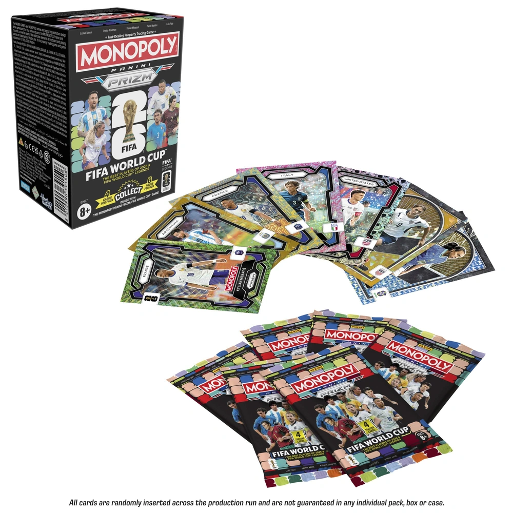 Monopoly Panini Prizm: FIFA World Cup Booster Box | Smyths Toys UK