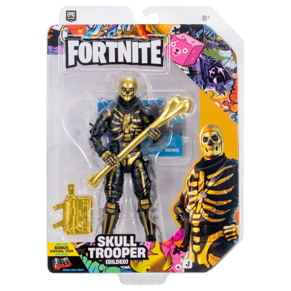 Fortnite Victory Series Action Figure Skull Trooper (Gilded) 15cm
