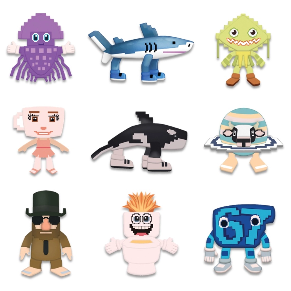 ROBROX STEAL A BRAINROT ミニぬいぐるみ Steal a Brainrot Mystery Plush Box Assortment | Smyths Toys UK