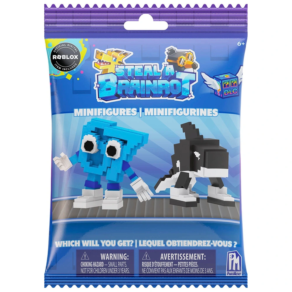 Roblox Minifiguur Steal a Brainrot assorti | Smyths Toys Nederland