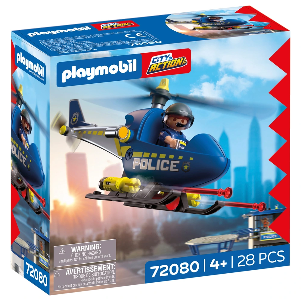 Figurine Playmobil Homme Pilote D'Hélicoptère 3220 - Série Forêt (X379) - Occasion