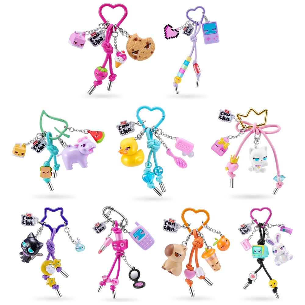 パーツ chachacha ChaChaCha by ZURU Charms Keychain Assortment | Smyths Toys Ireland